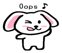 TAREMMY of lop-eared rabbit Excuses!! sticker #8949200