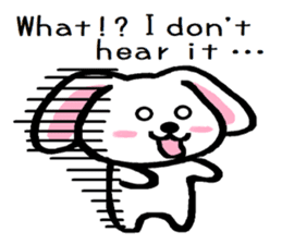 TAREMMY of lop-eared rabbit Excuses!! sticker #8949202