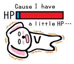 TAREMMY of lop-eared rabbit Excuses!! sticker #8949207