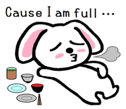 TAREMMY of lop-eared rabbit Excuses!! sticker #8949210