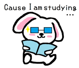 TAREMMY of lop-eared rabbit Excuses!! sticker #8949212