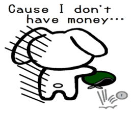 TAREMMY of lop-eared rabbit Excuses!! sticker #8949214