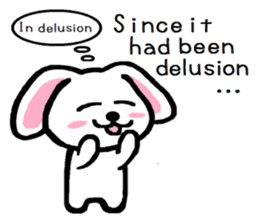 TAREMMY of lop-eared rabbit Excuses!! sticker #8949219