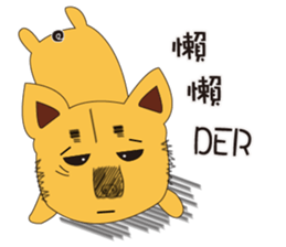 Lang dogs - A B (language papers)2 sticker #8950243