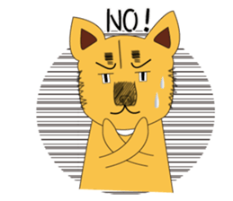 Lang dogs - A B (language papers)2 sticker #8950249