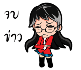 Janpan Chat girl Style sticker #8950375
