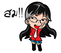 Janpan Chat girl Style sticker #8950378