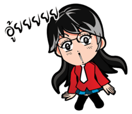 Janpan Chat girl Style sticker #8950383