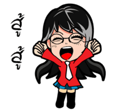 Janpan Chat girl Style sticker #8950384