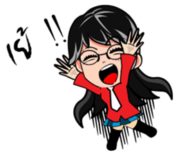 Janpan Chat girl Style sticker #8950386