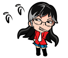 Janpan Chat girl Style sticker #8950388