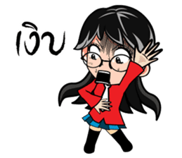 Janpan Chat girl Style sticker #8950397