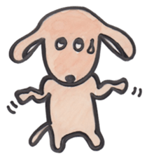 Life with Dachushund sticker #8950814