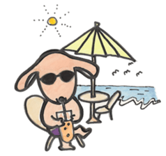 Life with Dachushund sticker #8950830