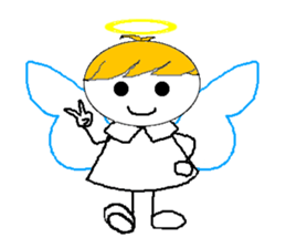 Kawaii angel Reon sticker #8951064