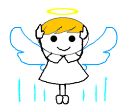 Kawaii angel Reon sticker #8951068