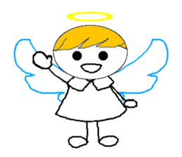 Kawaii angel Reon sticker #8951072