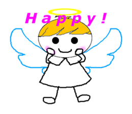 Kawaii angel Reon sticker #8951073