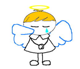 Kawaii angel Reon sticker #8951074
