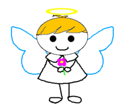 Kawaii angel Reon sticker #8951085
