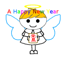 Kawaii angel Reon sticker #8951087