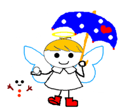 Kawaii angel Reon sticker #8951088