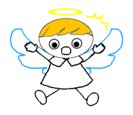 Kawaii angel Reon sticker #8951091
