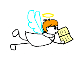 Kawaii angel Reon sticker #8951096