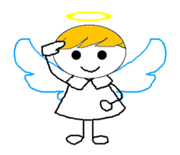 Kawaii angel Reon sticker #8951100
