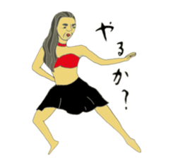 Ballroom dancing Grandma sticker #8951273