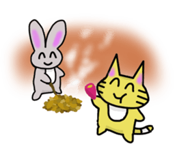 The small cat MEAKO 2 sticker #8951664