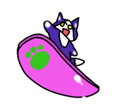 The small cat MEAKO 2 sticker #8951669