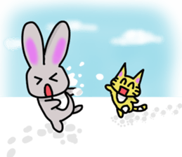 The small cat MEAKO 2 sticker #8951679