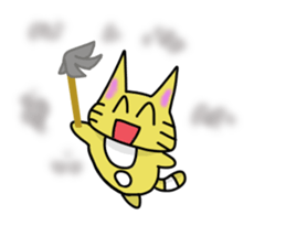 The small cat MEAKO 2 sticker #8951684