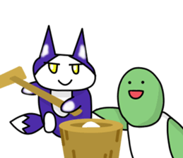 The small cat MEAKO 2 sticker #8951696