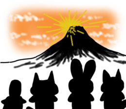 The small cat MEAKO 2 sticker #8951703