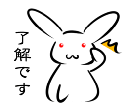 Rabbite Stickers sticker #8951865