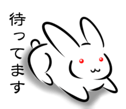 Rabbite Stickers sticker #8951873