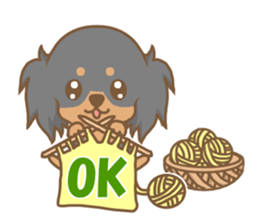 Pretty dachs dog sticker  part2 sticker #8951961