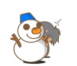 Pretty dachs dog sticker  part2 sticker #8951969