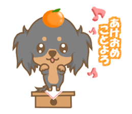 Pretty dachs dog sticker  part2 sticker #8951978