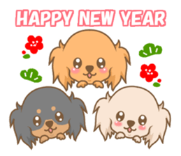 Pretty dachs dog sticker  part2 sticker #8951981