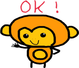 Koike of the monkey sticker #8952618
