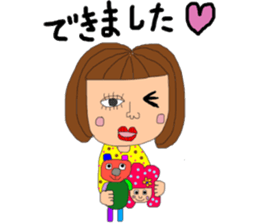 Respect language girl sticker #8953011