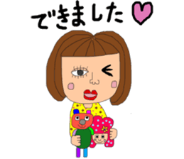 Respect language girl sticker #8953011