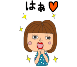 Respect language girl sticker #8953019