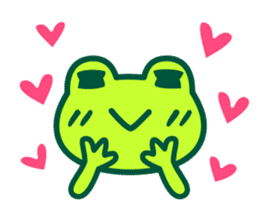 Kerokero frog sticker #8953086