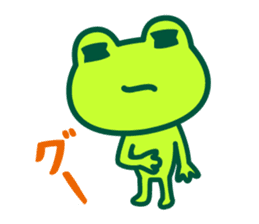 Kerokero frog sticker #8953097