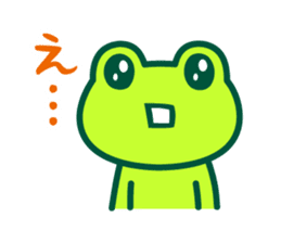 Kerokero frog sticker #8953112