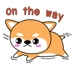 Mily smile dog sticker #8953166